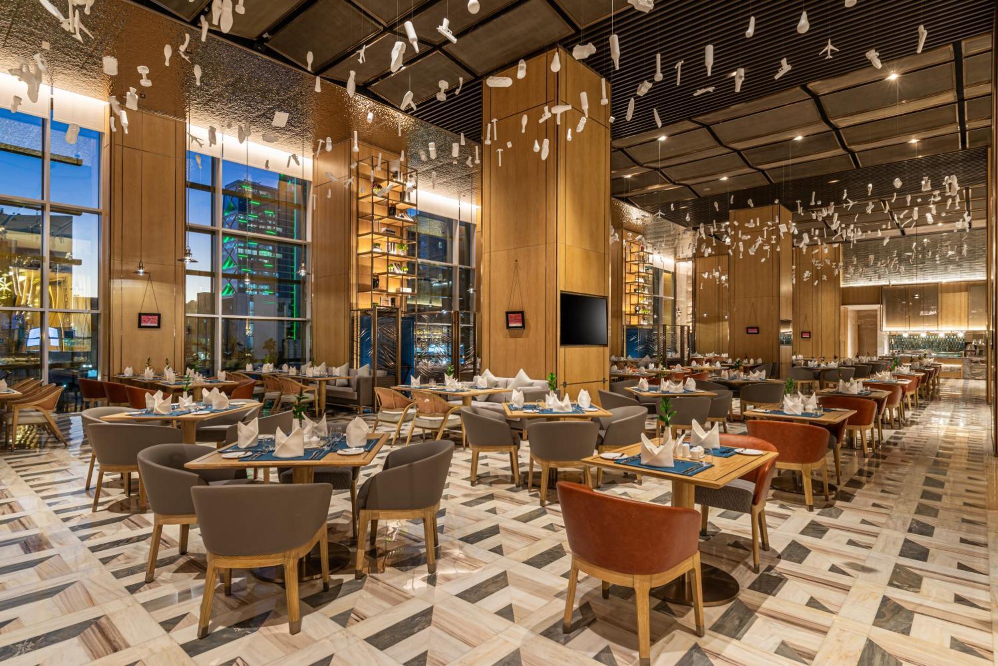 Narcissus The Royal Hotel Riyadh Ngoại thất bức ảnh The restaurant