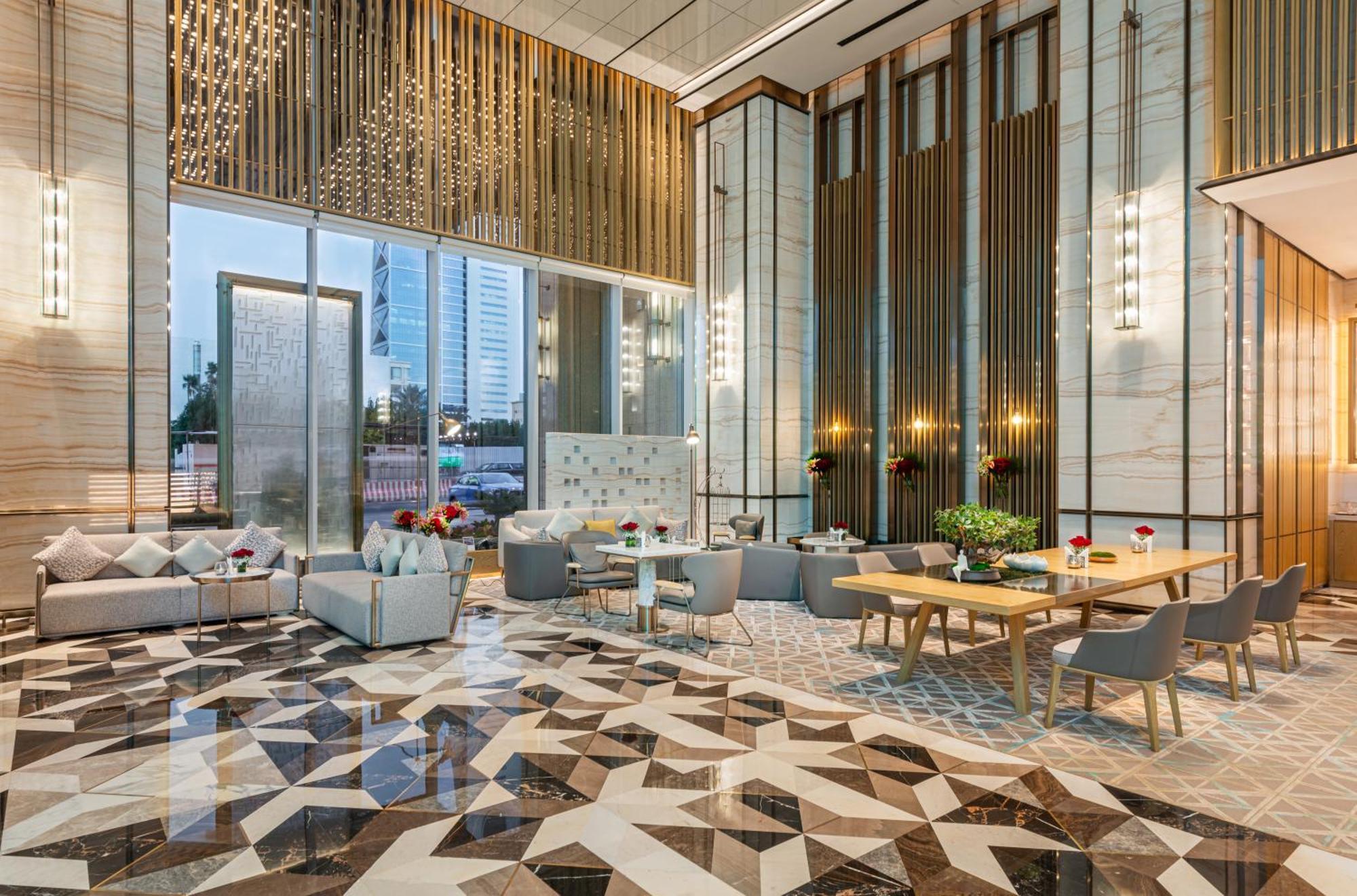 Narcissus The Royal Hotel Riyadh Ngoại thất bức ảnh The lobby of the hotel